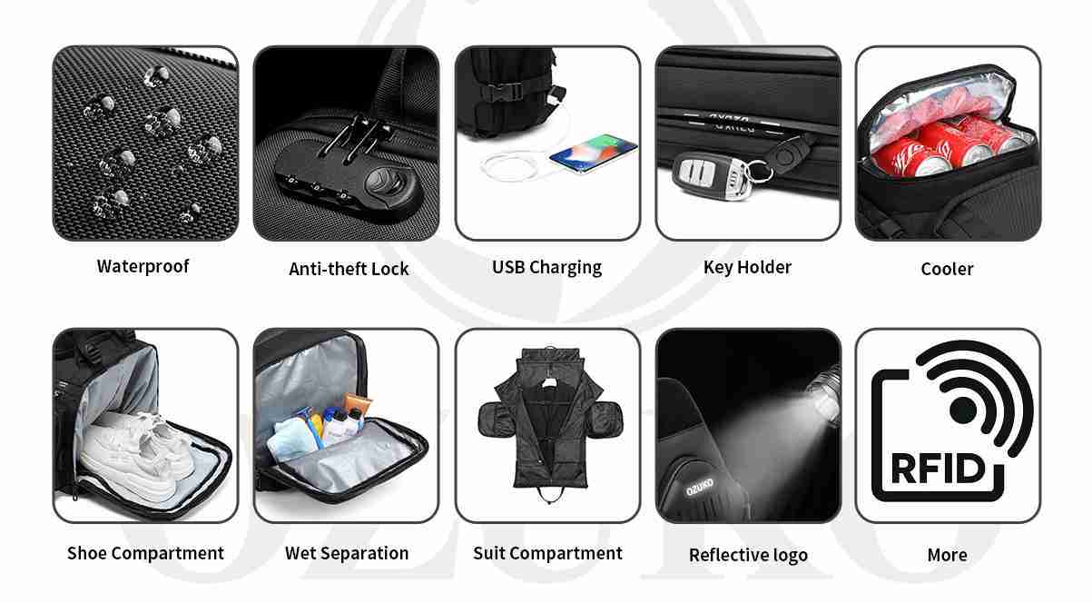 custom made function of bags