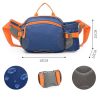 Blue outdoor bum bag