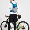 blue hydration pack for cycling
